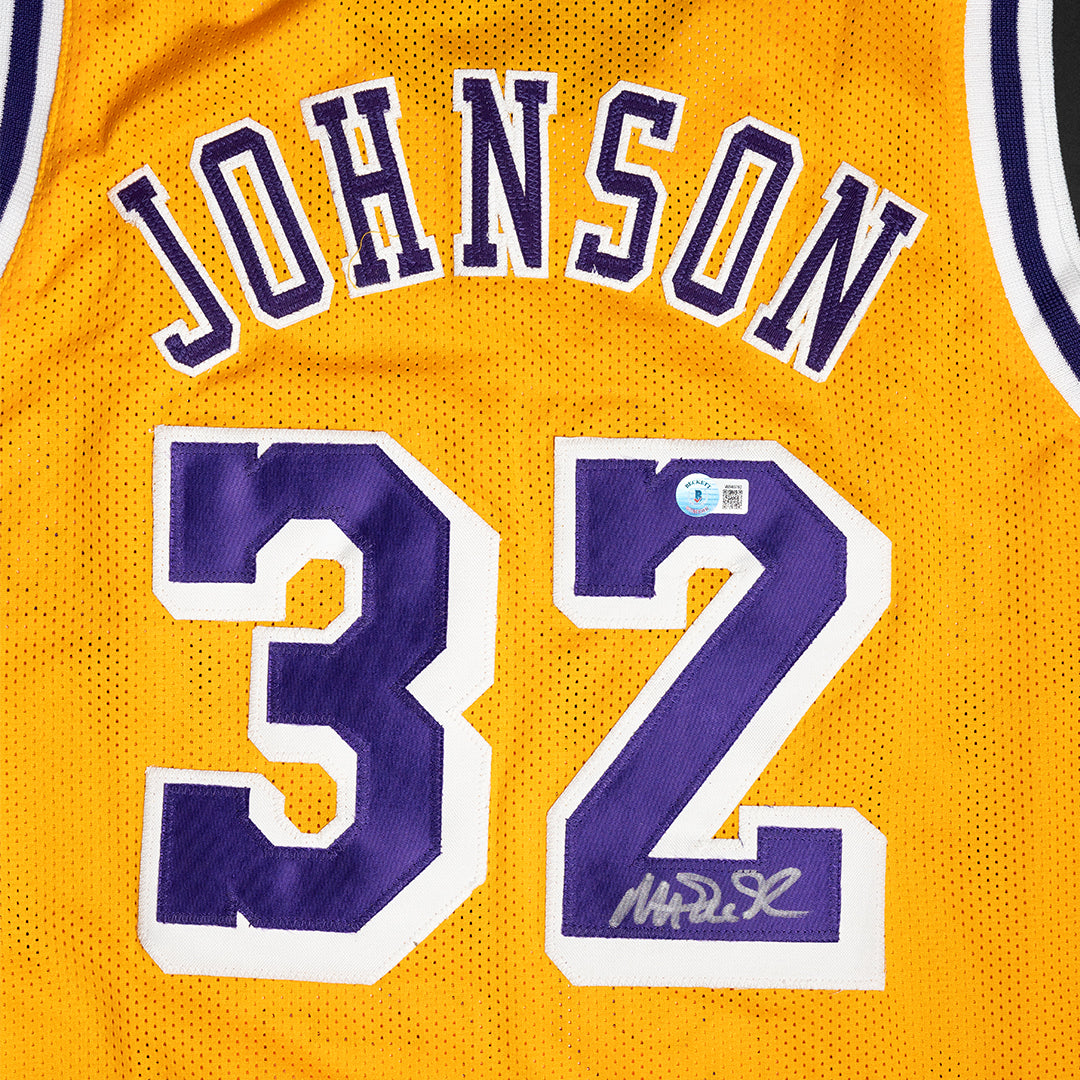 Custom Jersey Firmado por Magic Johnson - Los Angeles Lakers